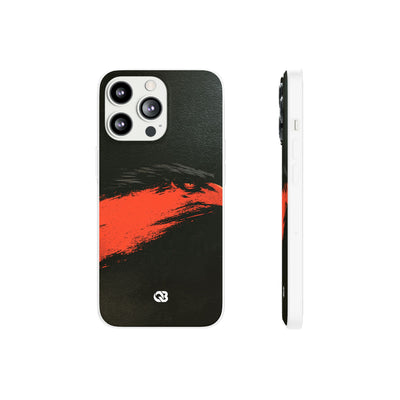 Crimson Raptor Noir · Lite Phone Case for iPhone ·  Black
