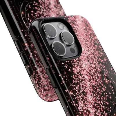 Rose Digital Cascade · Tough 2.0 Magnetic Phone Case for iPhone · Pink