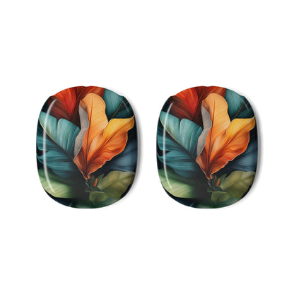 Tropical Ember Leaves - AirPod Max Case