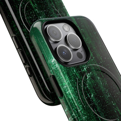 Emerald Void · Tough 2.0 Magnetic Phone Case for iPhone · Green