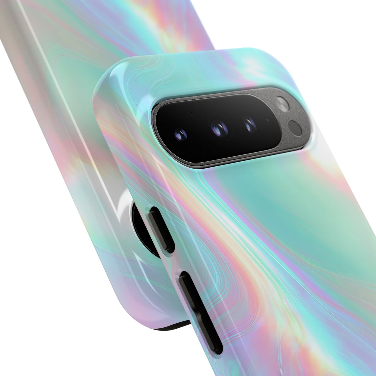 Prismatic Liquid Light · Tough Phone Case for Pixel ·  Teal