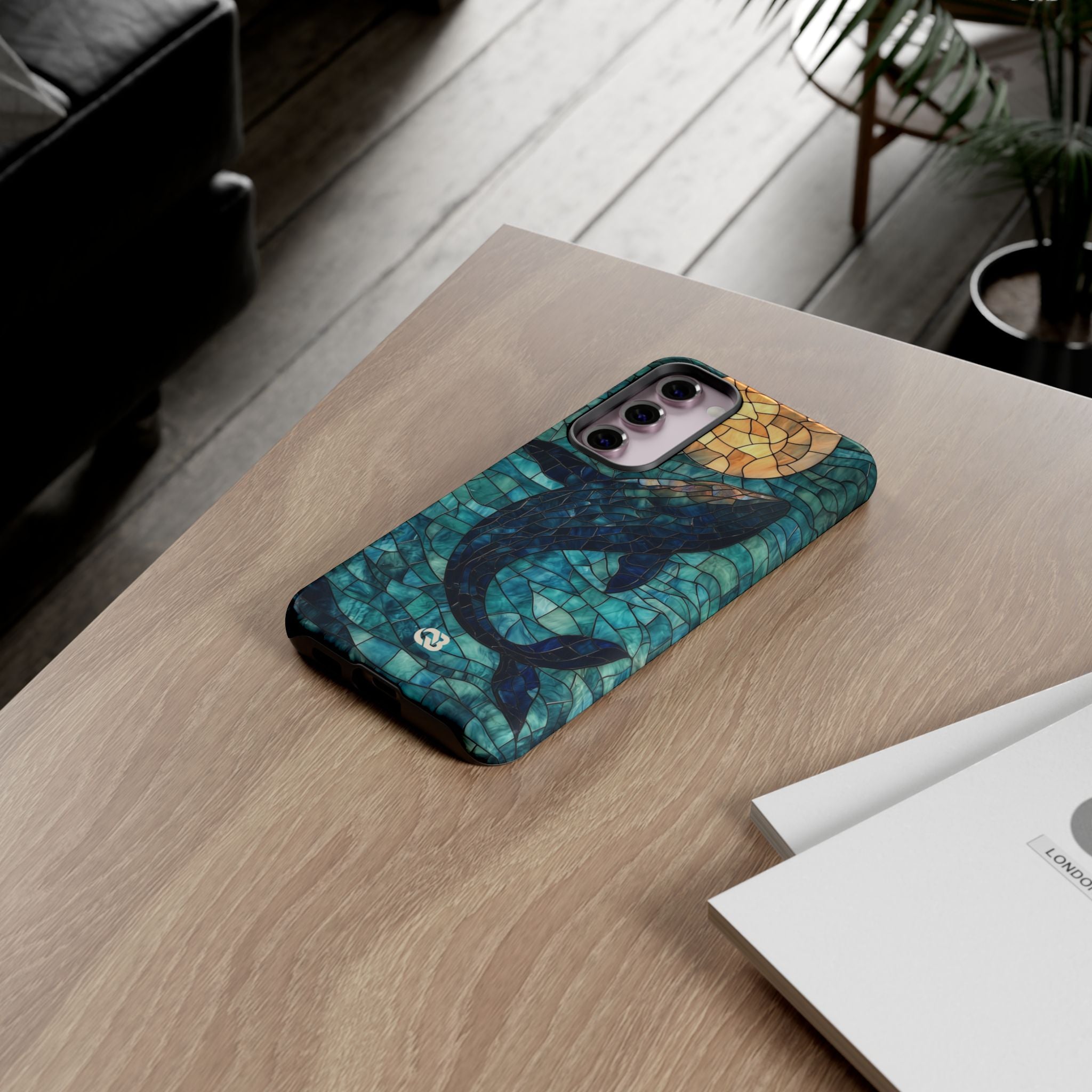 Stained Moon Whale · Tough Phone Case for Samsung