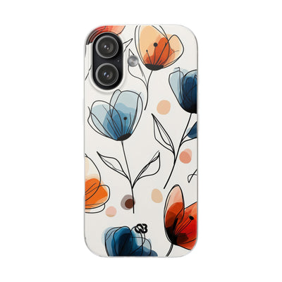 Ink Watercolor Tulips · Soft