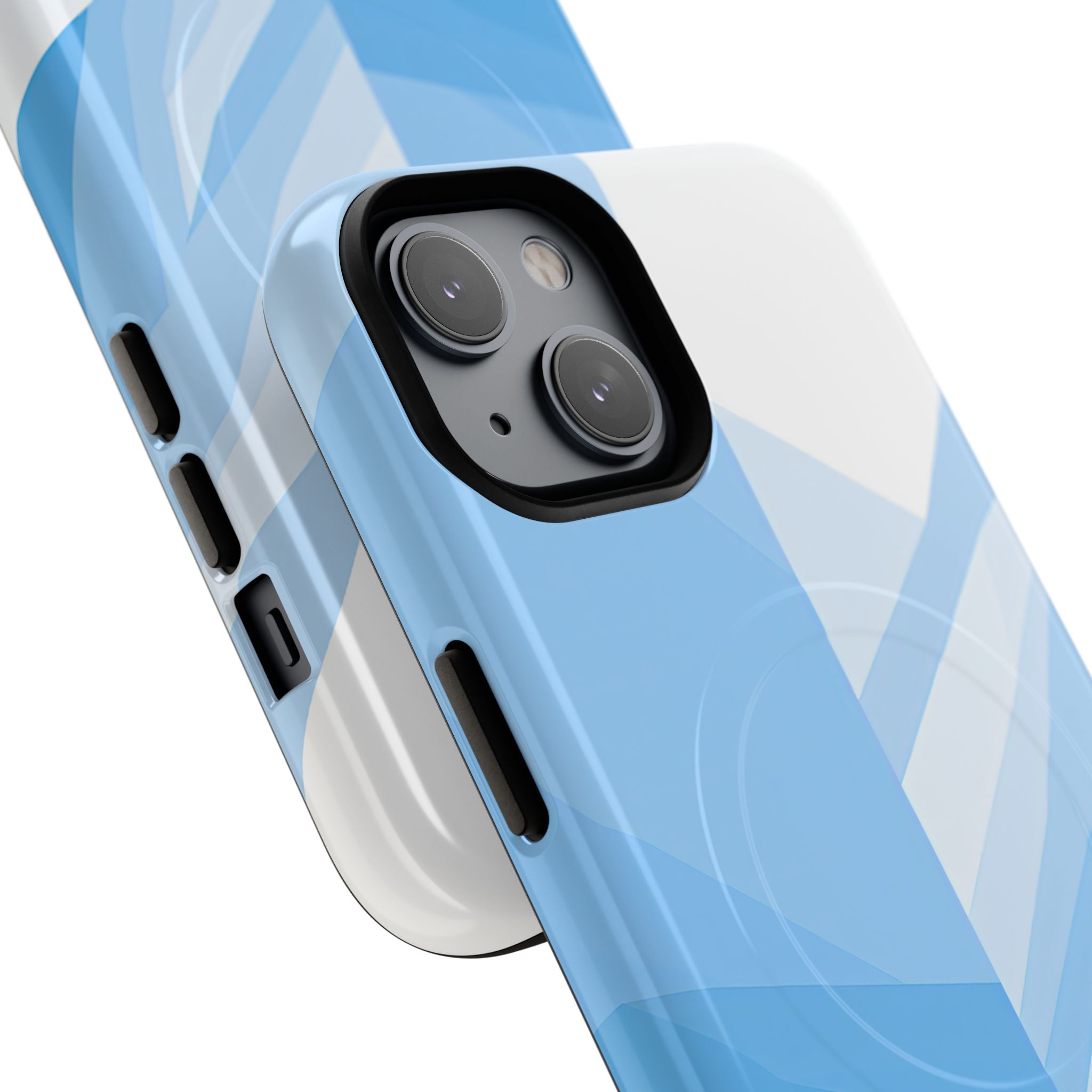 Blue Tough 2.0 Magsafe Phone Case for iPhone - Arctic Glacial Ridge