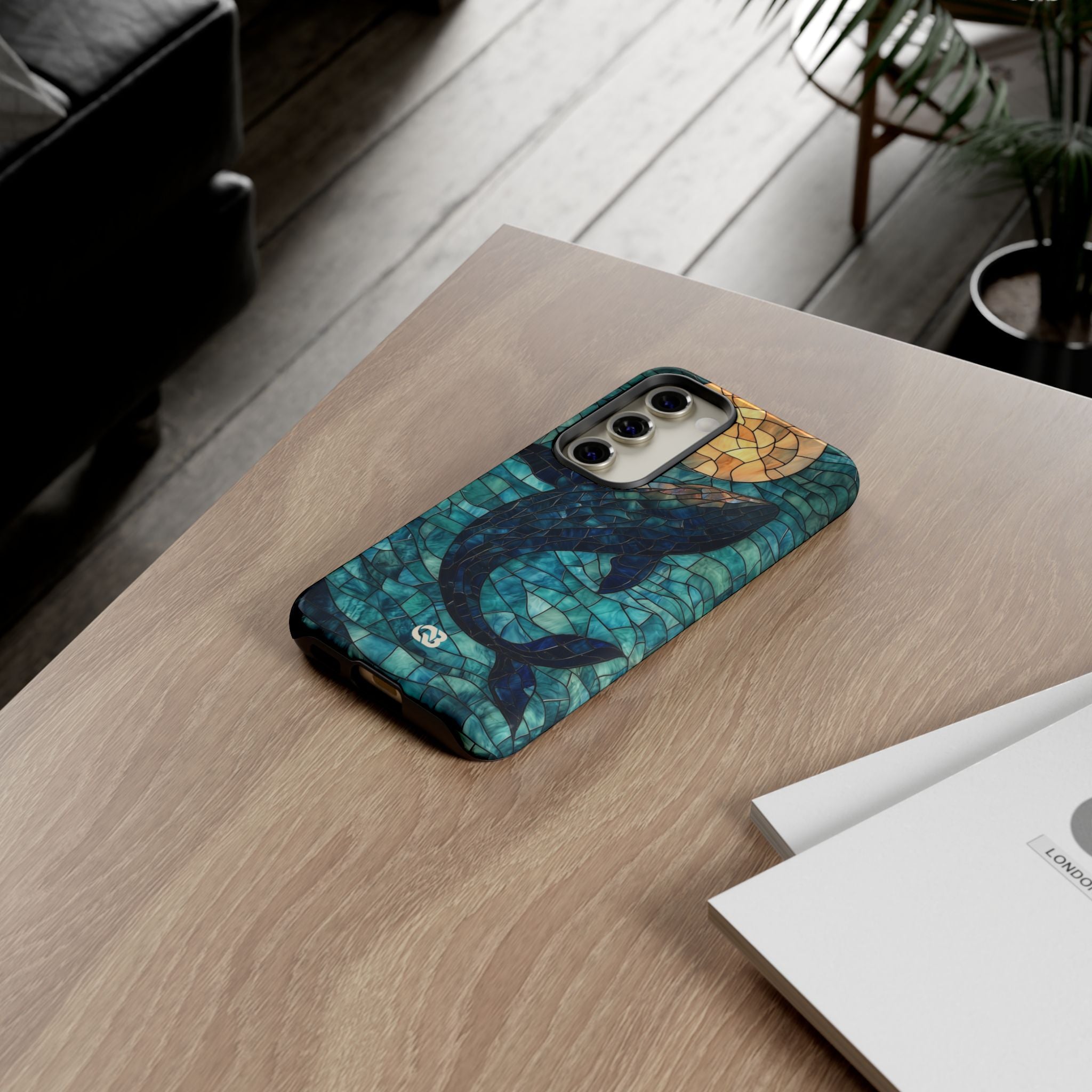 Stained Moon Whale · Tough Phone Case for Samsung