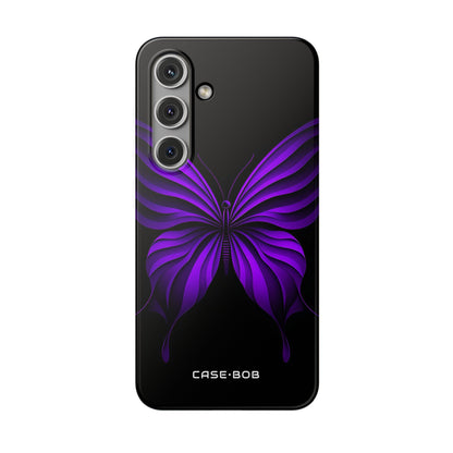 Violet Monarch Samsung S24 Case - Soft