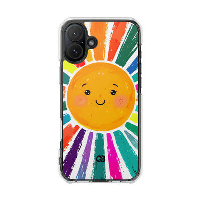 Vibrant Solar Smile · Impact Phone Case for iPhone · Magsafe