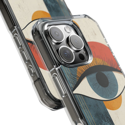 Distressed Azure Ocular · Impact Phone Case for iPhone · Magsafe