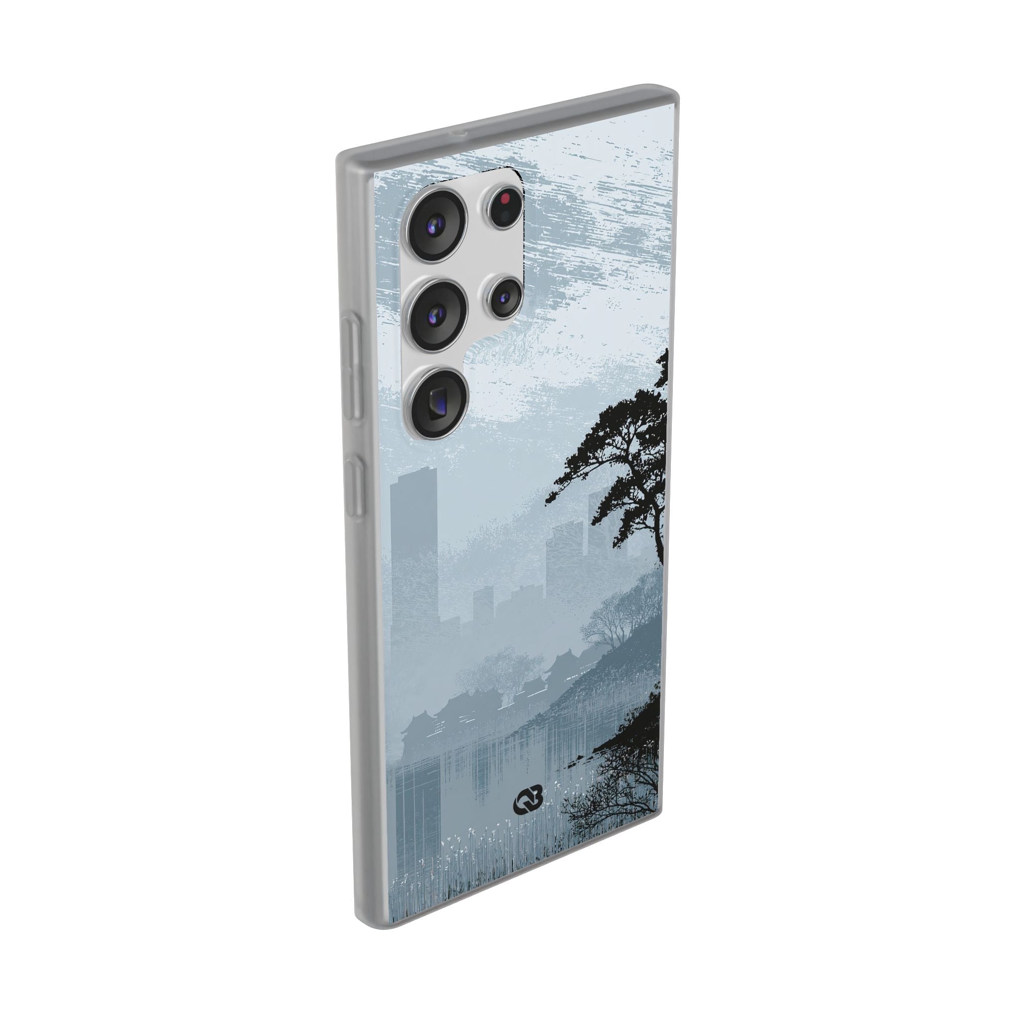 Grey Lite Phone Case for Samsung - Steel Slate Zen