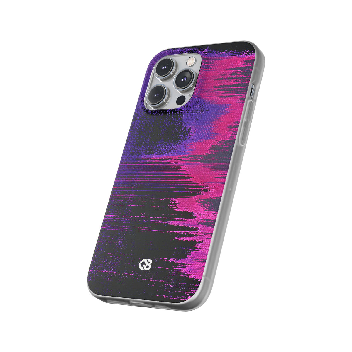 Neon Signal Shift · Lite Phone Case for iPhone ·  Purple