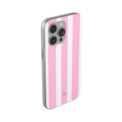 Soft Pink Stripe · Soft Phone Case for iPhone