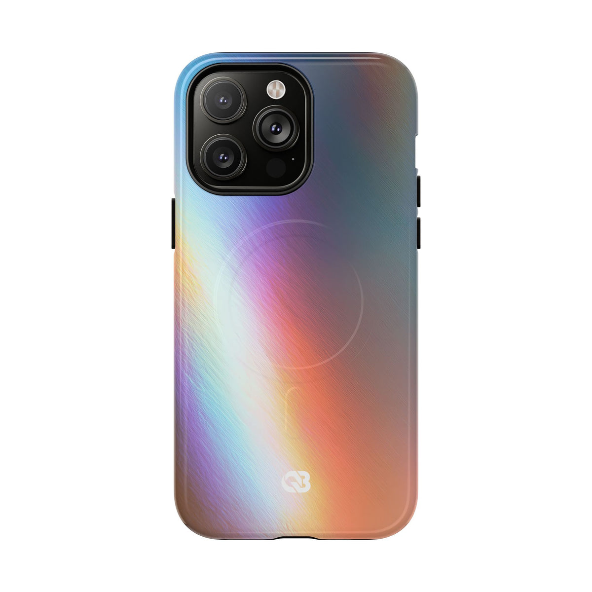 Prismatic Ray · Tough 2.0 Magnetic Phone Case for iPhone · Blue