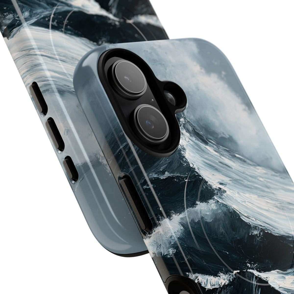Nordic Swell · Tough 2.0 Magnetic Phone Case for iPhone · Blue