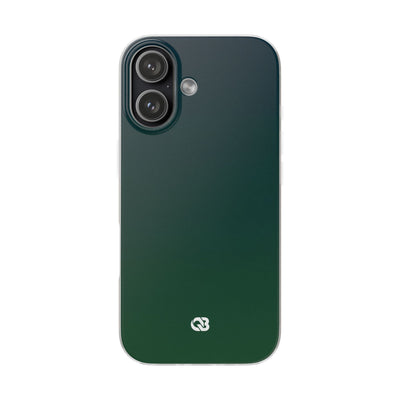 Green Lite Phone Case for iPhone - Midnight Pine Horizon