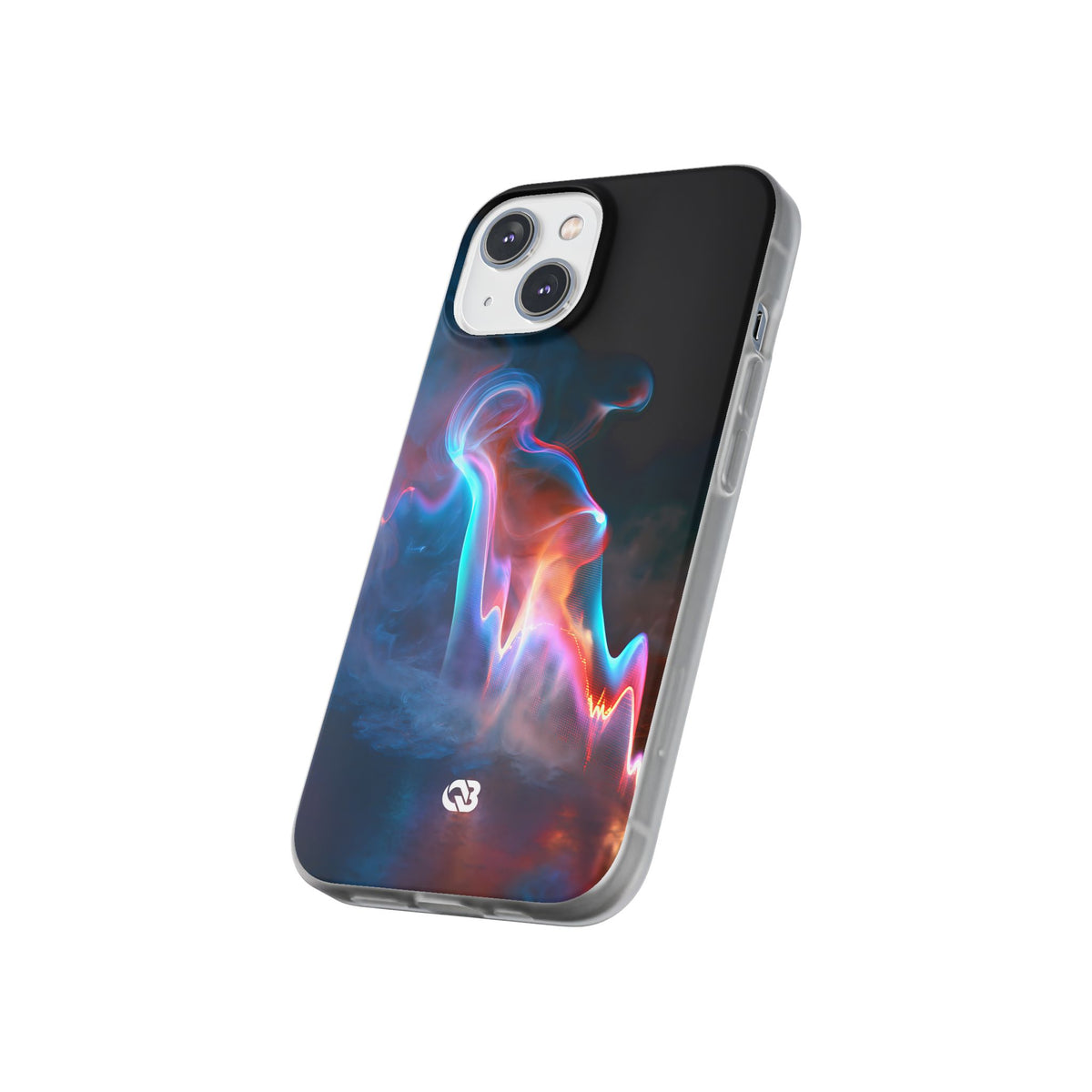 Neon Waveform · Lite Phone Case for iPhone ·  Black