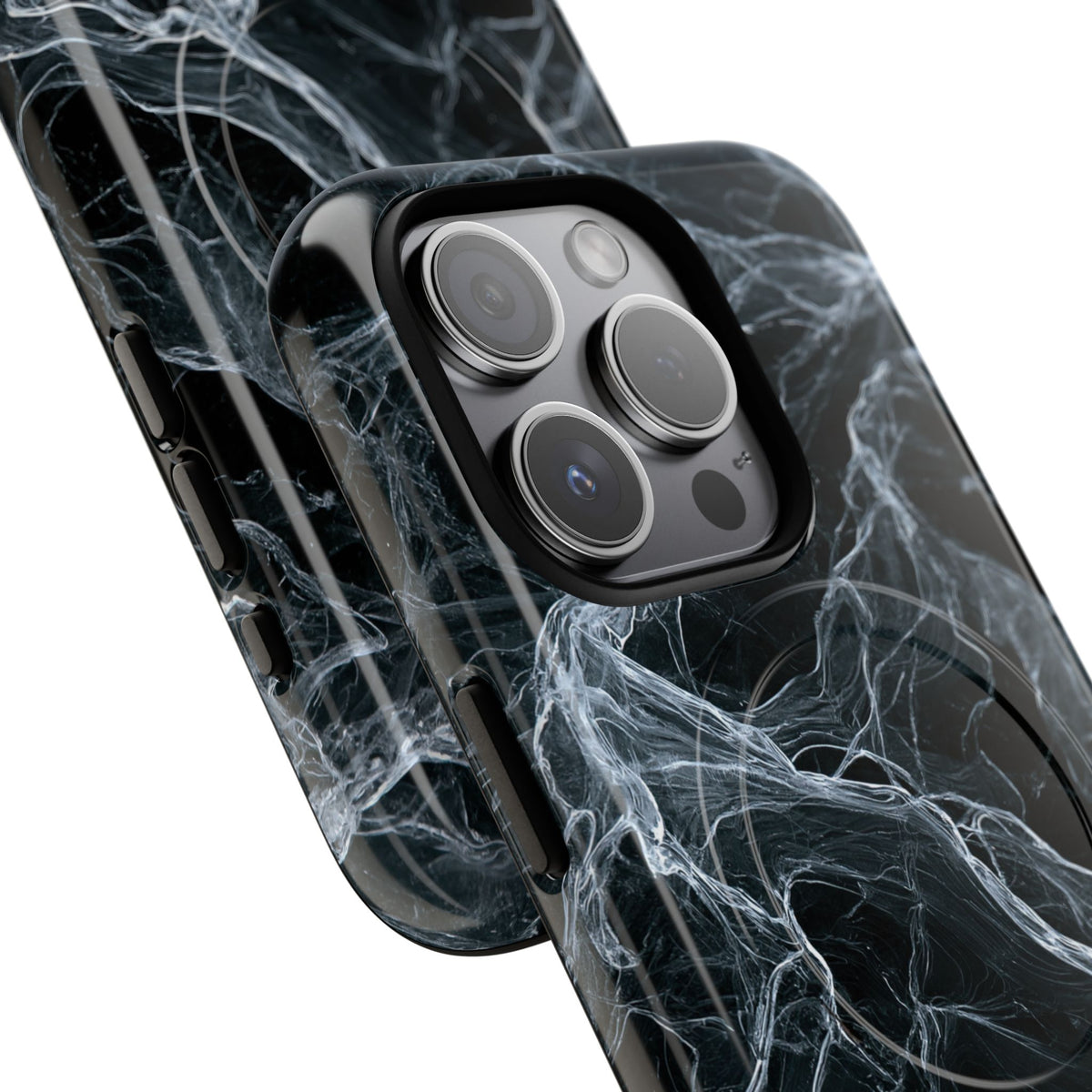 Arctic Gossamer · Tough 2.0 Magnetic Phone Case for iPhone · Black