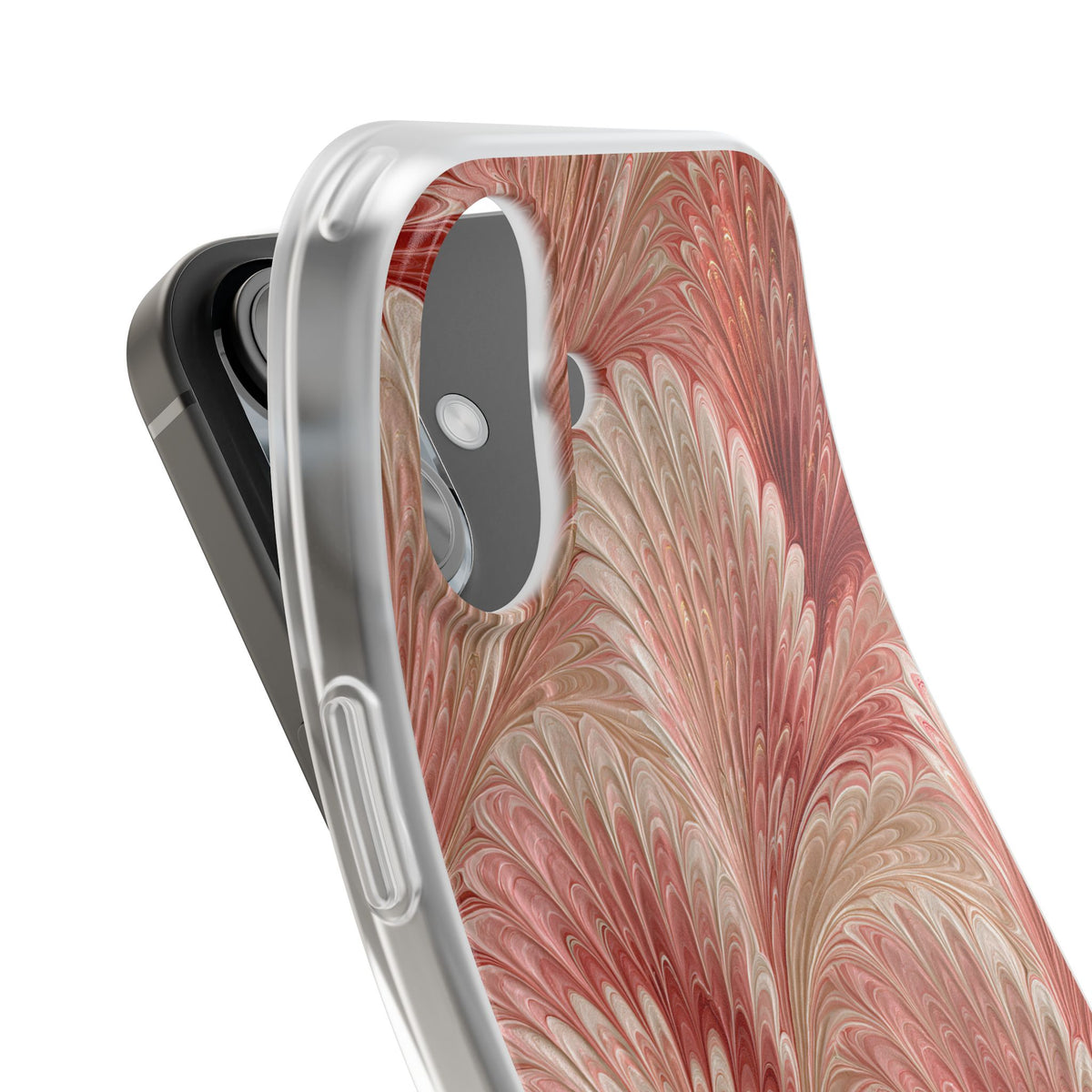 Blush Petal Plume · Lite Phone Case for iPhone ·  Pink