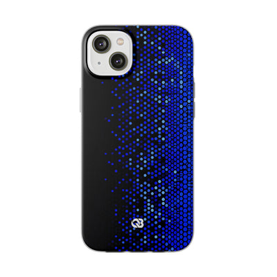 Cobalt Hex Dispersion · Lite Phone Case for iPhone ·  Blue