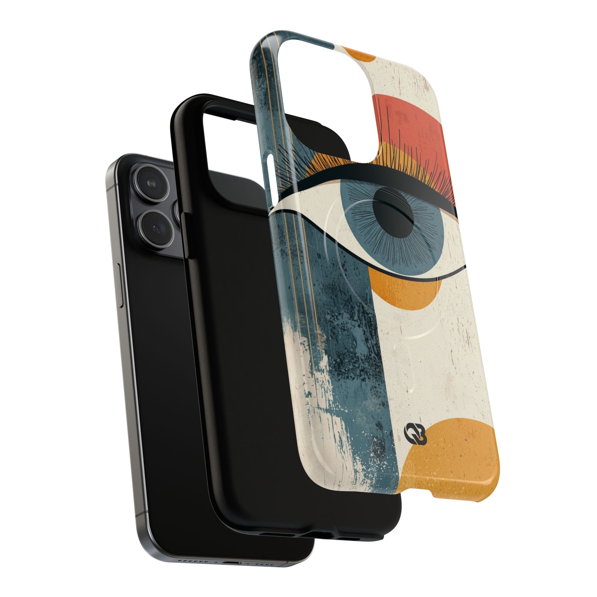 Distressed Azure Ocular · Tough+ Phone Case for iPhone · Magsafe