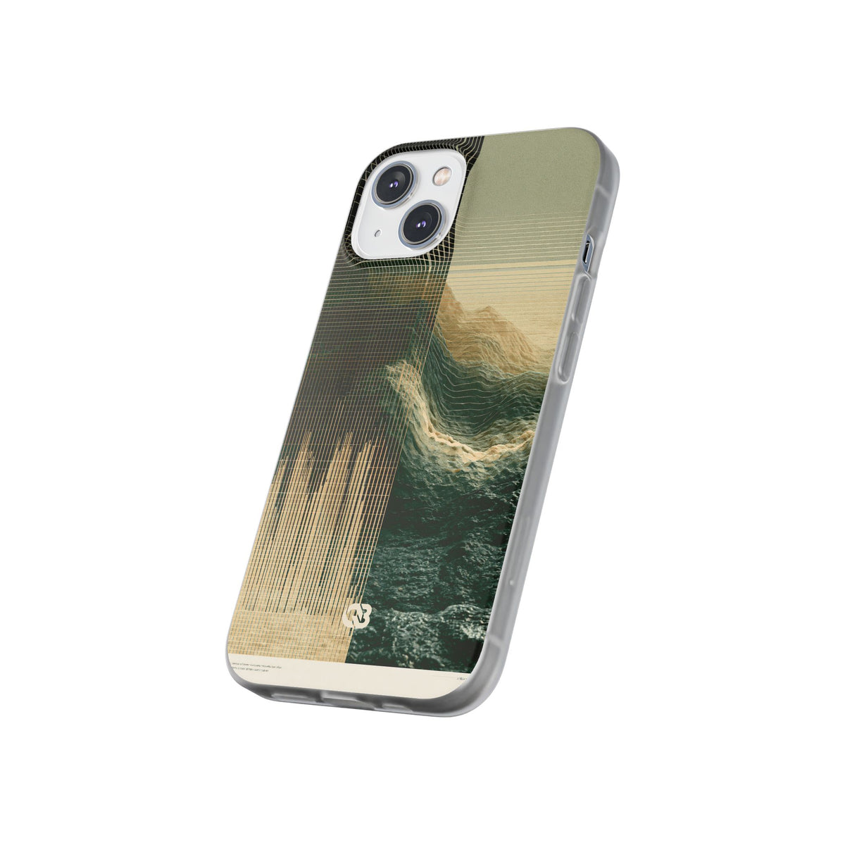 Orbital Topography · Lite Phone Case for iPhone ·  Green