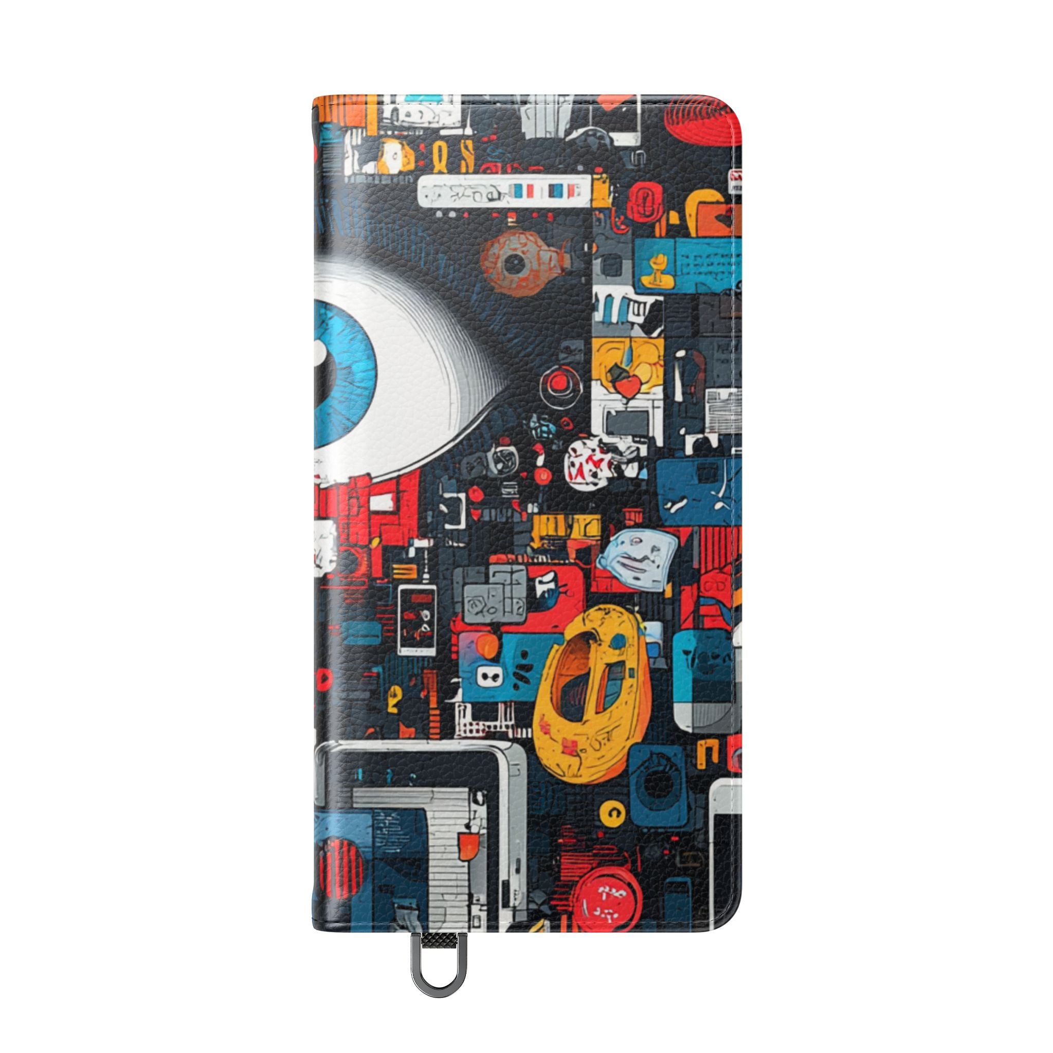 Blue Gaze Mosaic - Samsung S25 Ultra Case - Wallet
