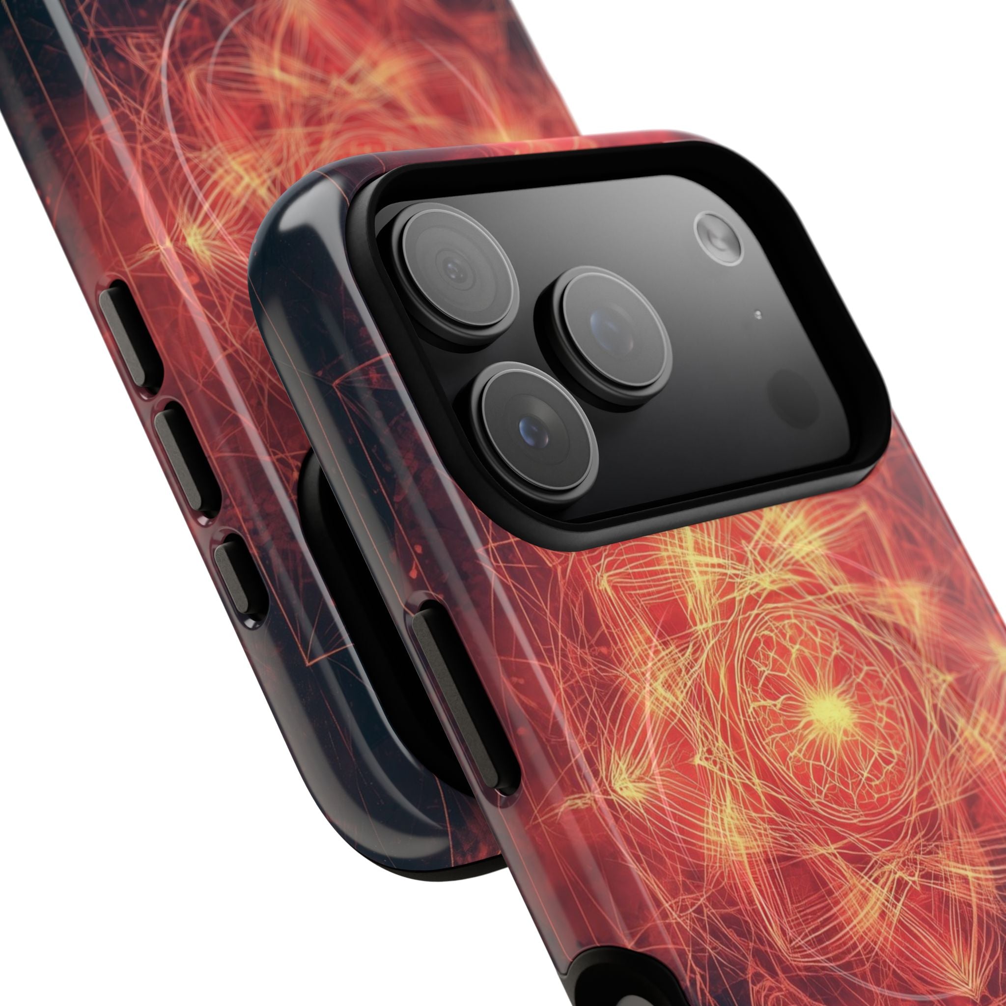 Radiant Mandala iPhone 17 Pro Case - Tough+ - CASE•BOB