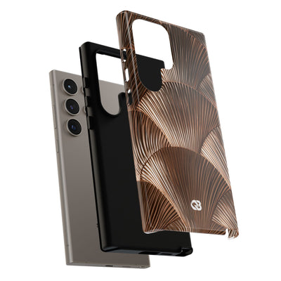 Rose Gilded Fan · Tough Phone Case for Samsung · Gold
