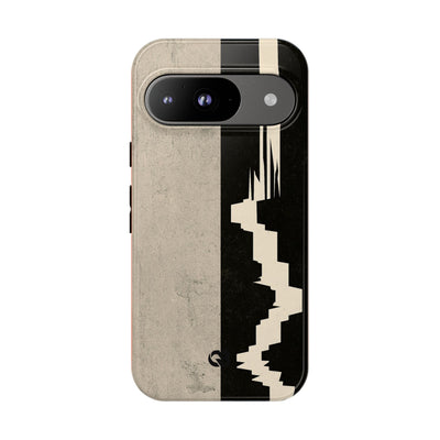 Orange Tough Phone Case for Google Pixel - Orange Monolith Rift