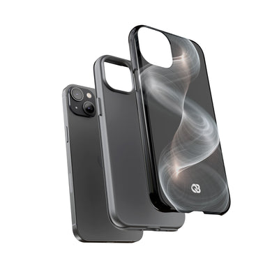 Luminous Vortex · Tough Phone Case for iPhone · Black