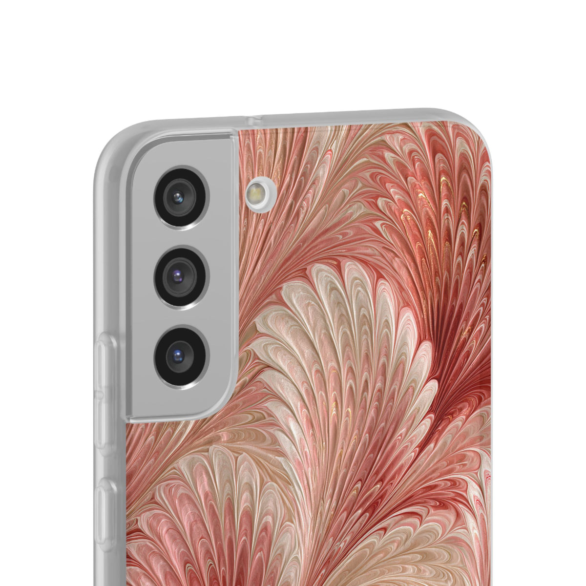 Blush Petal Plume · Lite Phone Case for Samsung · Pink