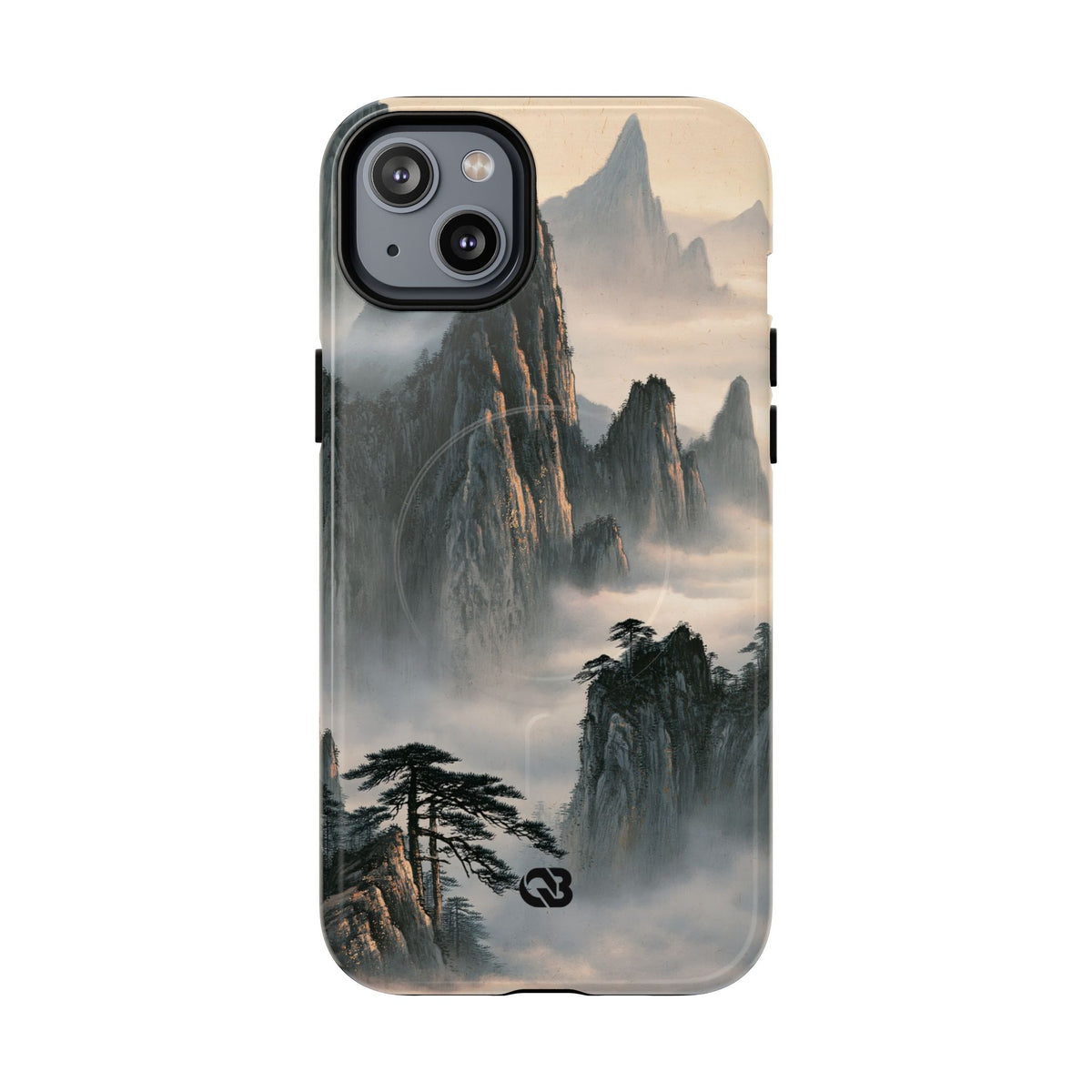 Sacred Mountain Mist · Tough 2.0 Magnetic Phone Case for iPhone · Beige