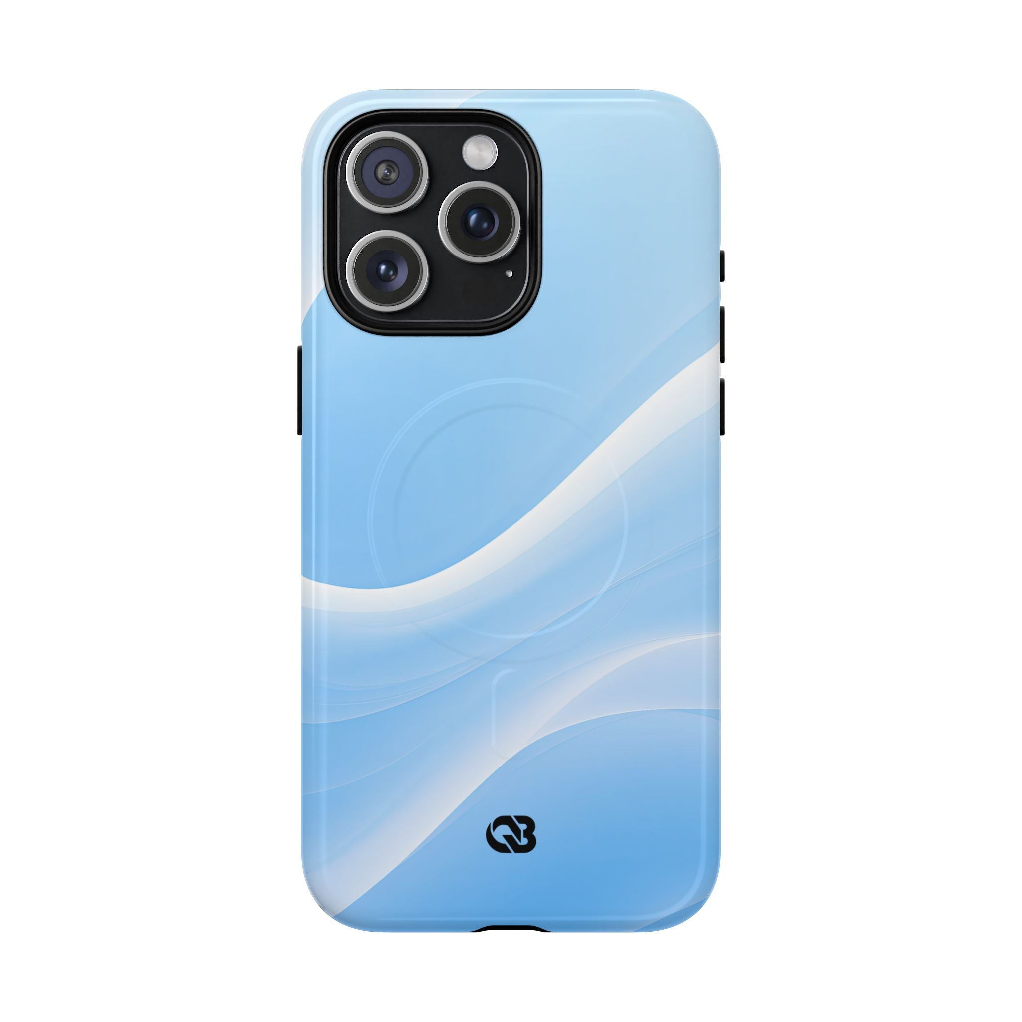 Blue Tough 2.0 Magsafe Phone Case for iPhone - Glacial Blue Silk
