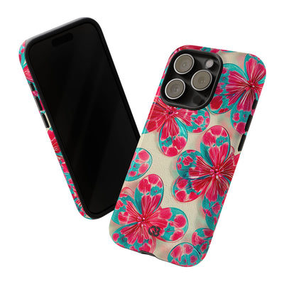 Lucite Jelly Bloom · Tough Phone Case for iPhone · Pink