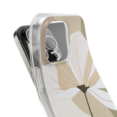 Beige Lite Phone Case for iPhone - Sage Linen Magnolia