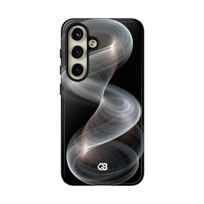 Luminous Vortex · Tough Phone Case for Samsung · Black