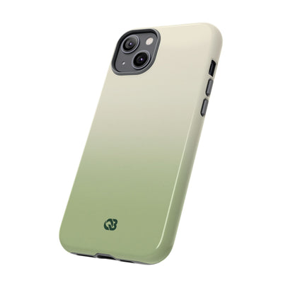 Muted Sage Ombre · Tough Phone Case for iPhone · Green