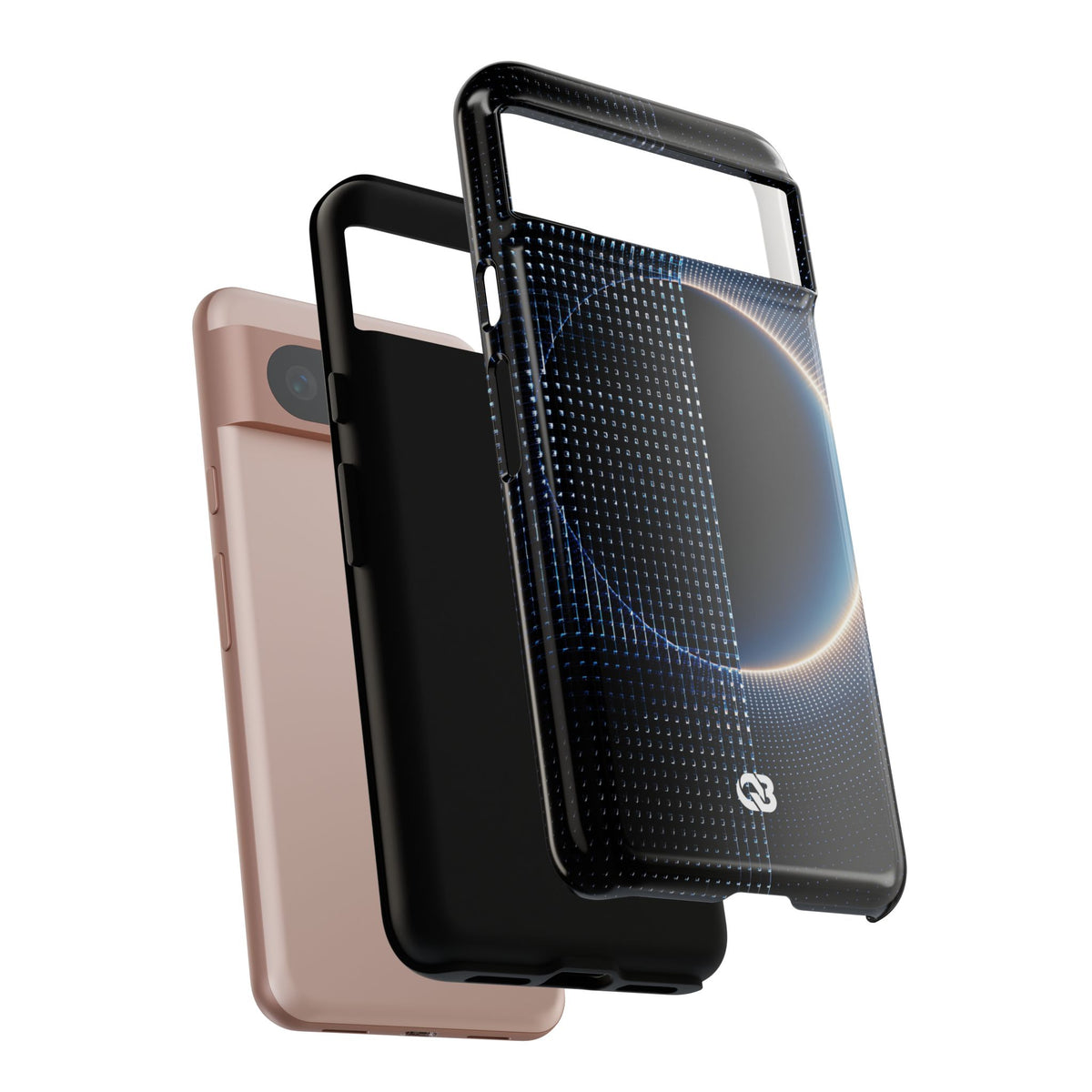 Luminous Meridian · Tough Phone Case for Pixel ·  Black