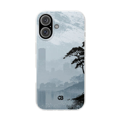 Grey Lite Phone Case for iPhone - Steel Slate Zen