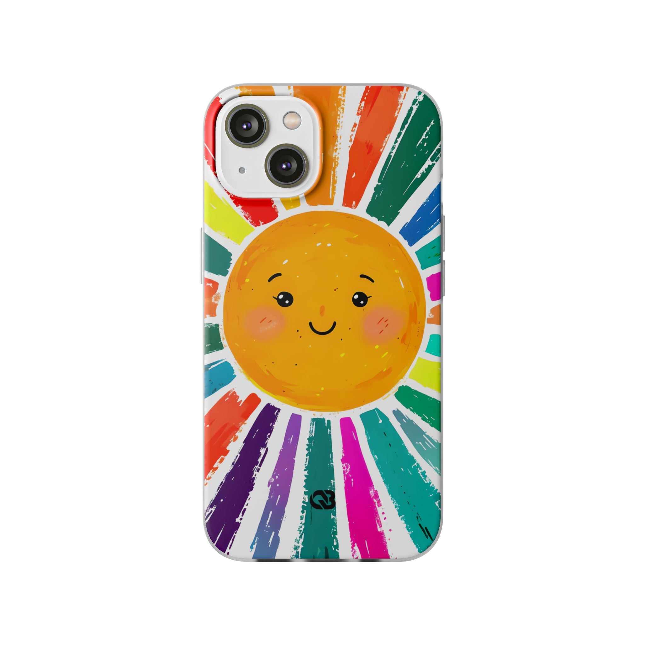 Vibrant Solar Smile · Soft Custodia per iPhone