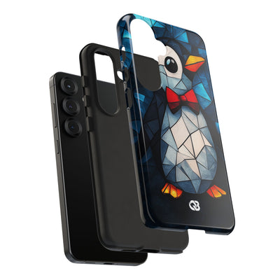 Mosaic Bowtie Penguin · Tough Hoesje voor Samsung
