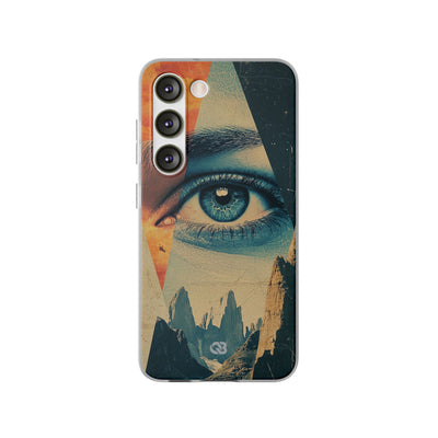 Fragmented Peak Gaze · Coque de téléphone Soft pour Samsung