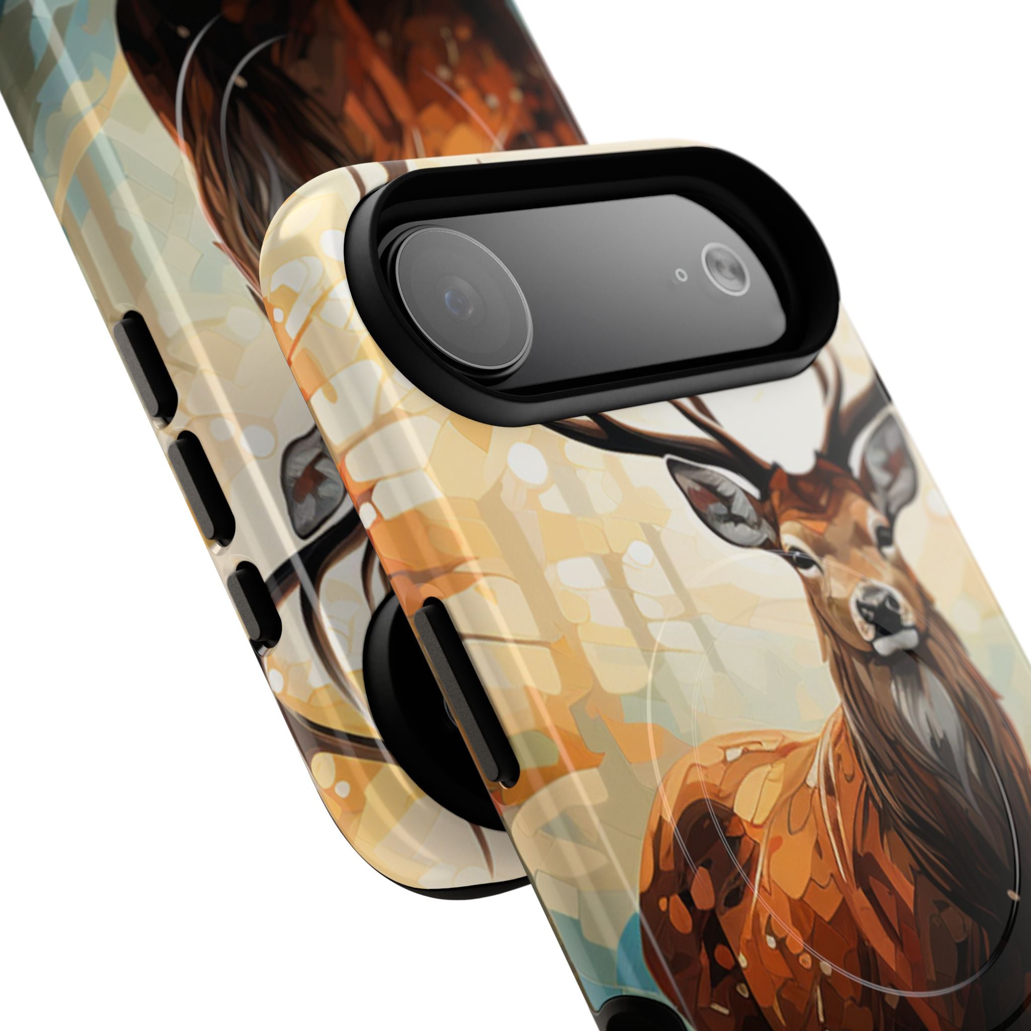 Glowing Stag iPhone 17 Air Case - Tough+ - CASE•BOB
