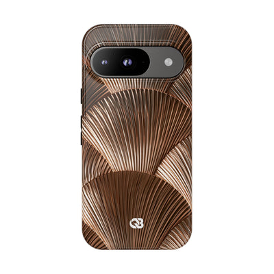 Rose Gilded Fan · Tough Phone Case for Pixel ·  Gold