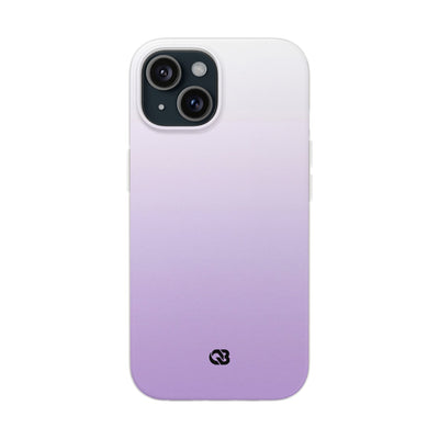 Purple Lite Phone Case for iPhone - Frosted Lavender Fade