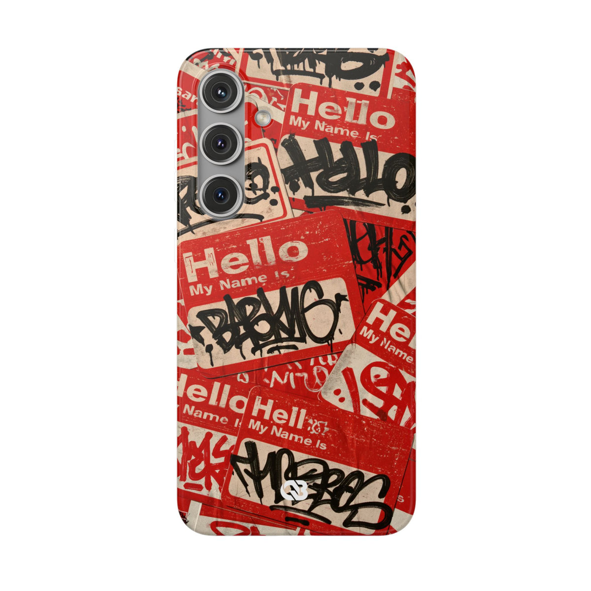 Slap Tag Collage · Lite Phone Case for Samsung · Red