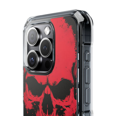 Crimson Street Skull · Impact Phone Case for iPhone · Magsafe