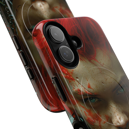 Red Spike Gaze iPhone 17 Case - Tough+ - CASE•BOB