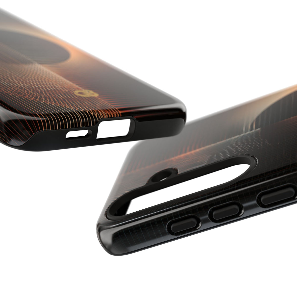 Amber Meridian · Tough Phone Case for Samsung · Black
