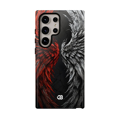 Split Crimson Wing · Tough Handyhülle für Samsung
