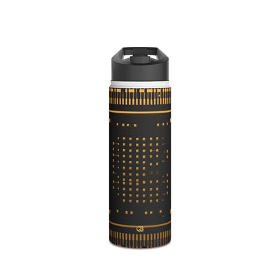 Golden Circuit Architecture · Insulated Water Bottle · Gold